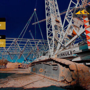 GRÚA ORUGA TEREX-DEMAG CC 2500-1